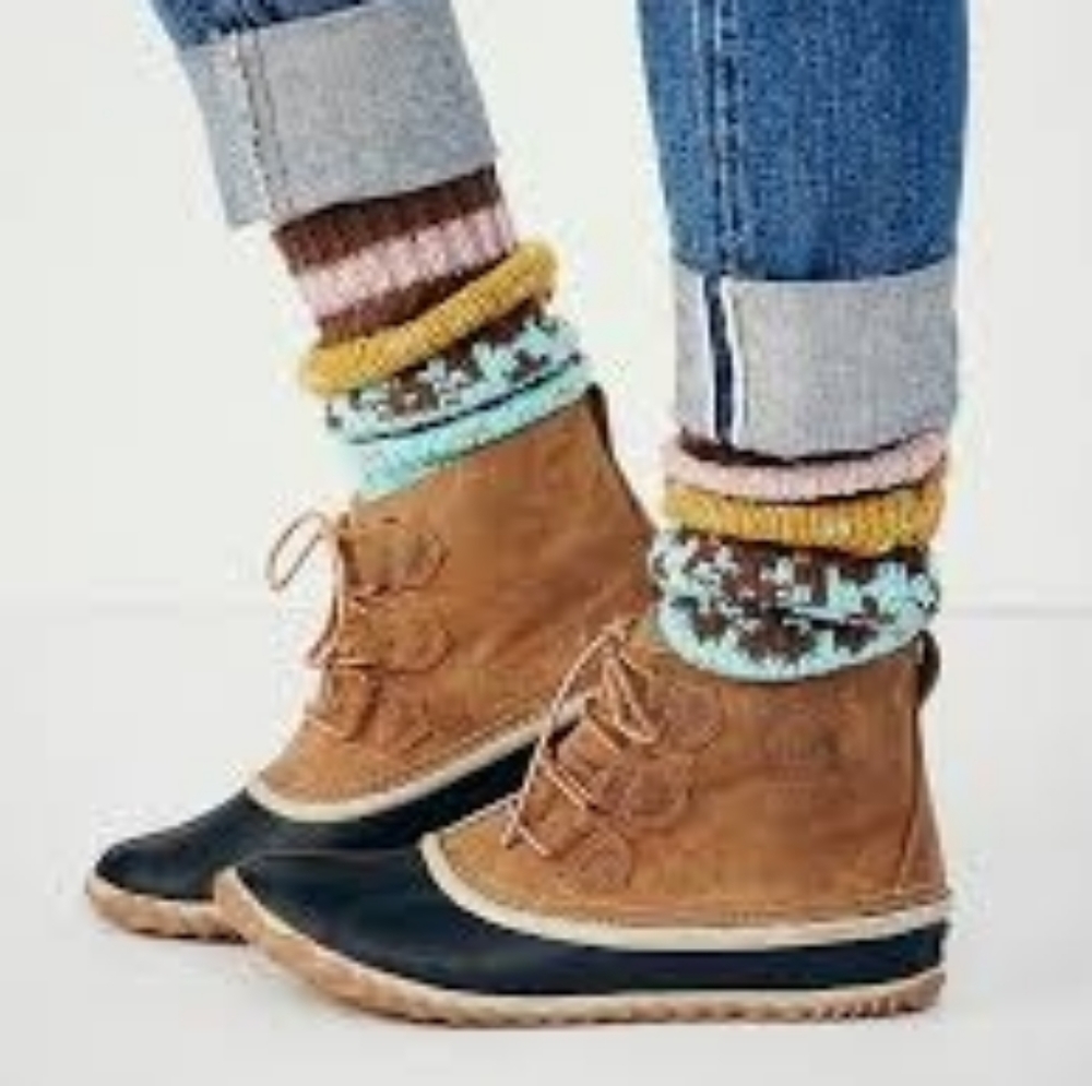 - - Sorel leather waterproof boots